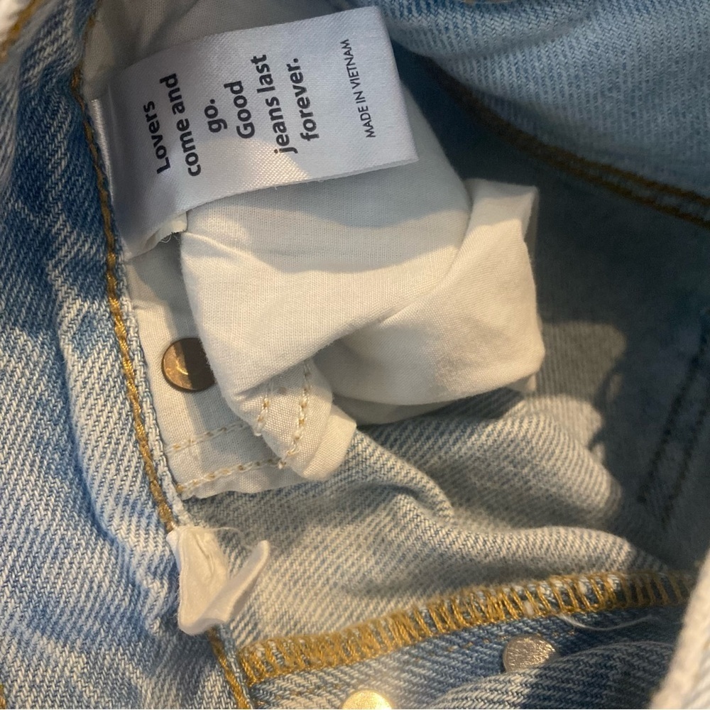 PacSun Distressed Mom Jeans, Size 22, Regular Length - Picture 5 of 7